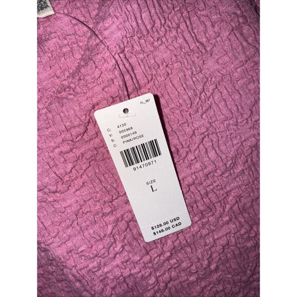 NEW Anthropologie Porridge Textured Slim Knit Mini Dress Size L Large - Picture 5 of 7